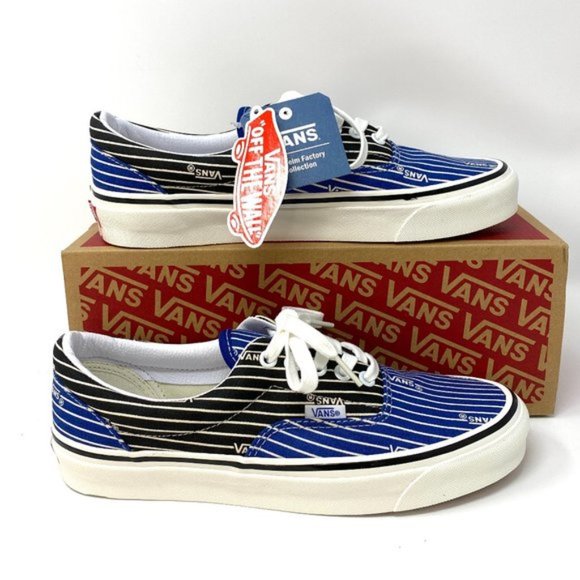 💖MEGA SALE💖VANS Era 95 Dx Canvas Black Blue Sneakers Skate Women's VN0A2RR11VA - Picture 16 of 16